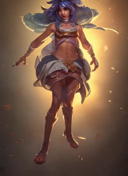 Prompt: taliyah, from league of legends, au naturel, fighting, 裸 体, hyper detailed, digital art, trending in artstation, cinematic lighting, studio quality smooth render, unreal engine 5 rendered, octane rendered, art style by klimt and nixeu and ian sprigger and wlop and krenz cushart