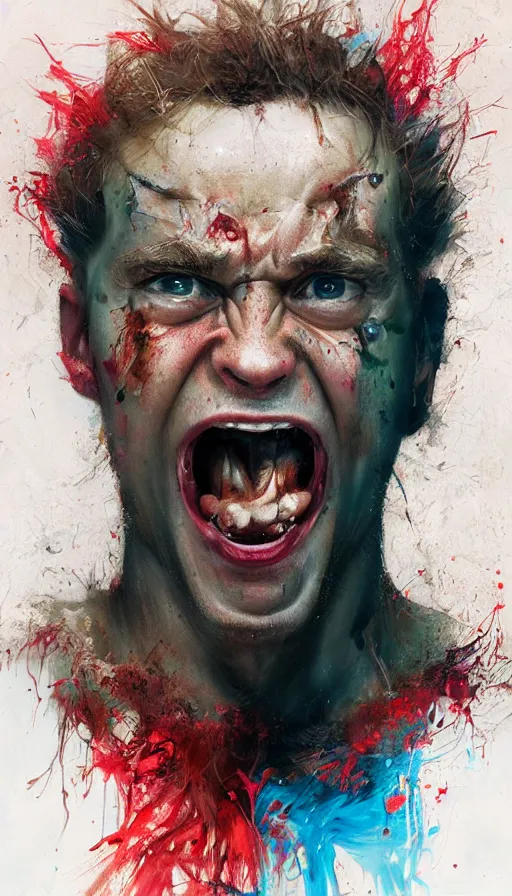 Prompt: rage, by sam spratt