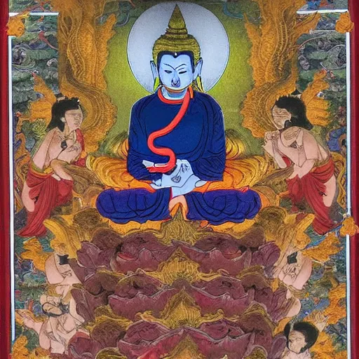 Image similar to naraka, niraya, hell realm in buddhism