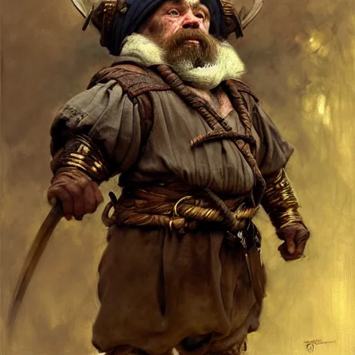 Prompt: highly detailed portrait of a dwarf peasant in the form of a tough male.. art by donato giancola, eugene delacroix, ruan jia, carl larsson, peter mohrbacher. trending on artstation, intricate details, energetic composition, golden ratio, concept art, illustration, elegant art, global illuminaition