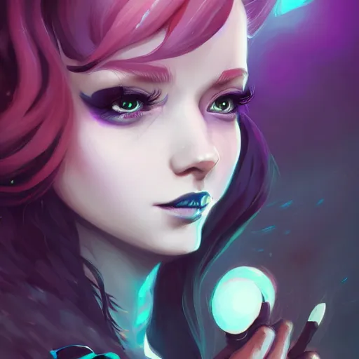 Image similar to a portrait of a beautiful punkrock girl, art by lois van baarle and loish and ross tran and rossdraws and sam yang and samdoesarts and artgerm and saruei, digital art, highly detailed, intricate, sharp focus, Trending on Artstation HQ, deviantart, unreal engine 5, 4K UHD image