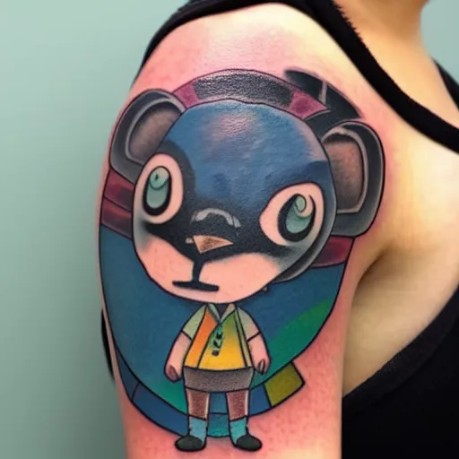 Hitch your wagon to a star Celeste from Animal Crossing   Animal  crossing Tattoos Gaming tattoo