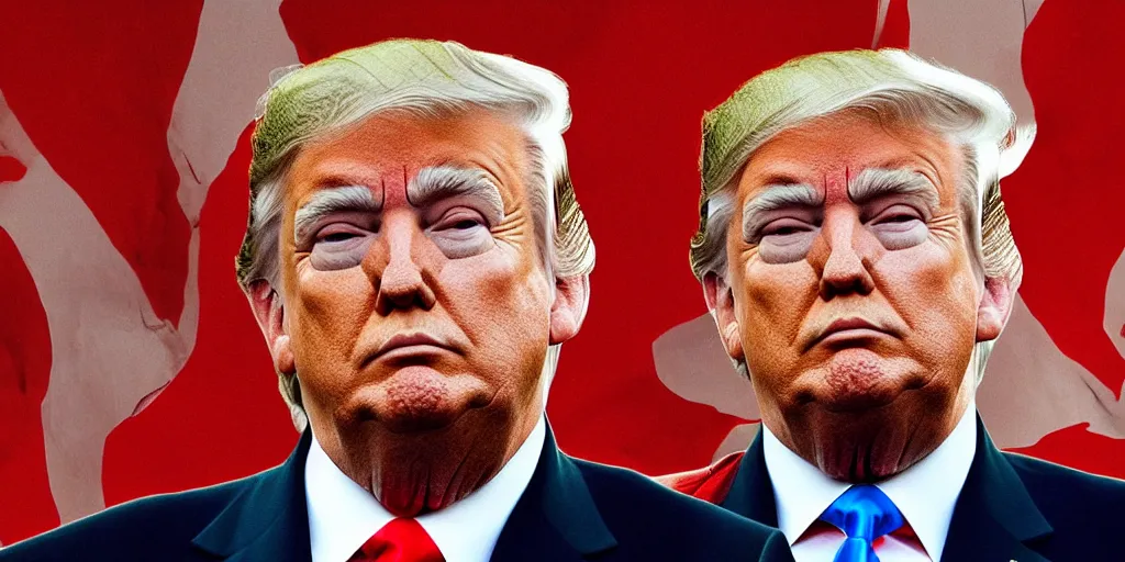 Image similar to a good looking picture of trump