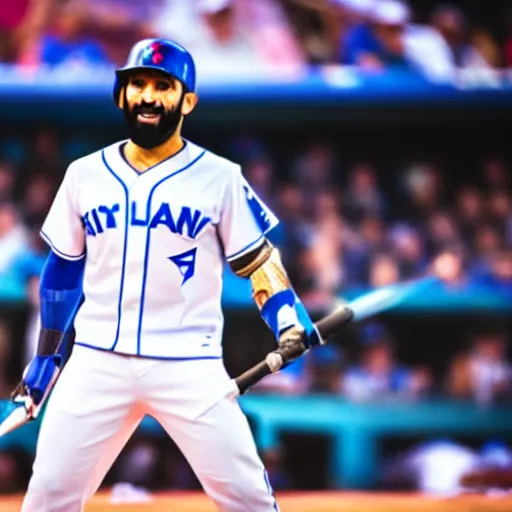 Image similar to jose bautista as a jedi, photo, cinematic, 8 k