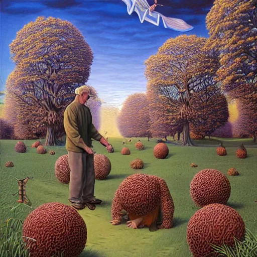 Image similar to art by james christensen, rob gonsalves and tim white