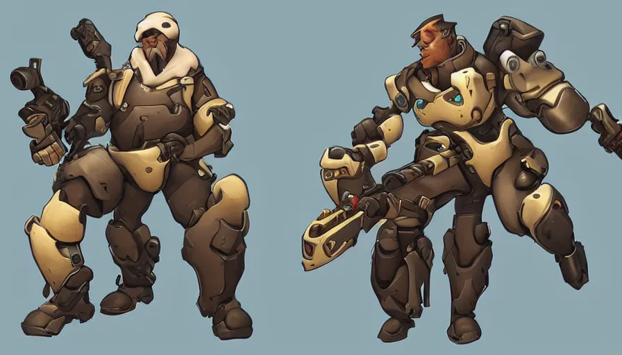 Image similar to Concept art for new overwatch character: Sabotuer, Uses C4, and Hand Grenades, Rugged, Contra, eye-patch, Beret,