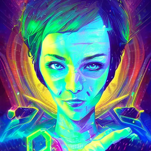 Image similar to skill magic geek inside matrix deepdream radiating a glowing aura stuff loot legends stylized digital illustration video game icon artstation lois van baarle, ilya kuvshinov, rossdraws,