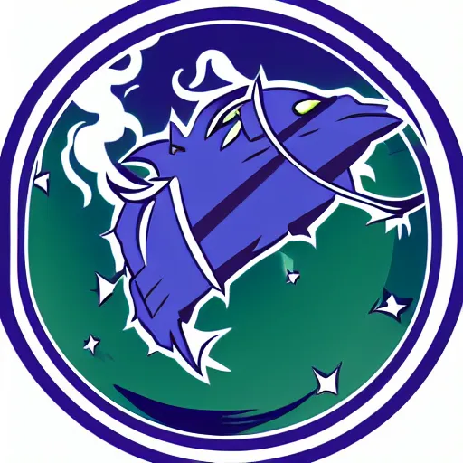 Image similar to logo of a team called comet