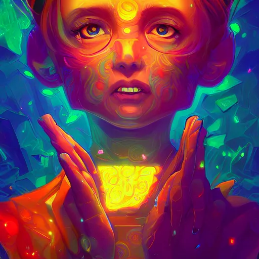 Image similar to skill magic deepdream radiating a glowing aura stuff loot legends stylized digital illustration video game icon artstation lois van baarle, ilya kuvshinov, rossdraws,