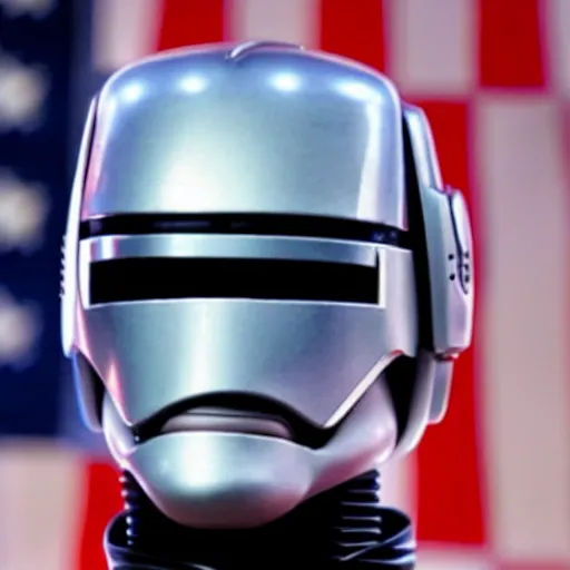 Prompt: Donald Trump as Robocop, 8k, high definition, highly detailed, photorealistic