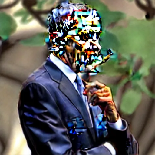 Image similar to obama smoking a blunt