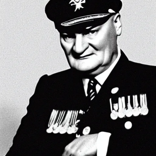 Image similar to herman goering in postman pat