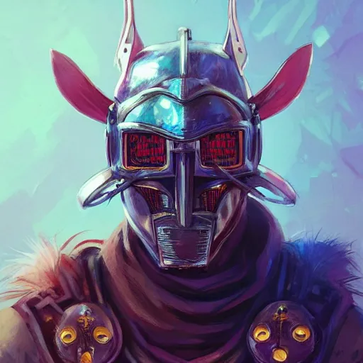 Image similar to cyberpunk viking helmet mask warrior goddess robot ninja fantasy, art gta 5 cover, official fanart behance hd artstation by jesper ejsing, by rhads, makoto shinkai and lois van baarle, ilya kuvshinov, ossdraws