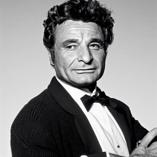 Image similar to peter falk. as captain jack o'neil,