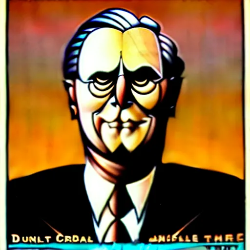 Prompt: junkyard cat donald rumsfeld