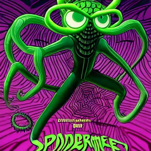 Image similar to Shuma gorath in the spiderverse film