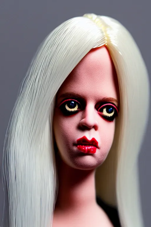 Image similar to genesis p - orridge barbie doll, highly detailed photograph, 8 k