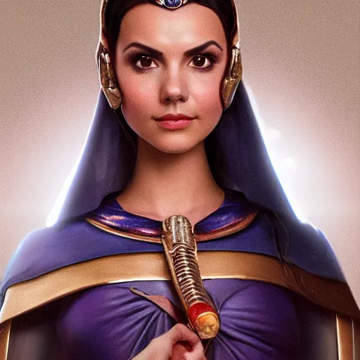 Image similar to victoria justice as princess padme in star wars episode 3, 8 k resolution, cinematic lighting, anatomically correct