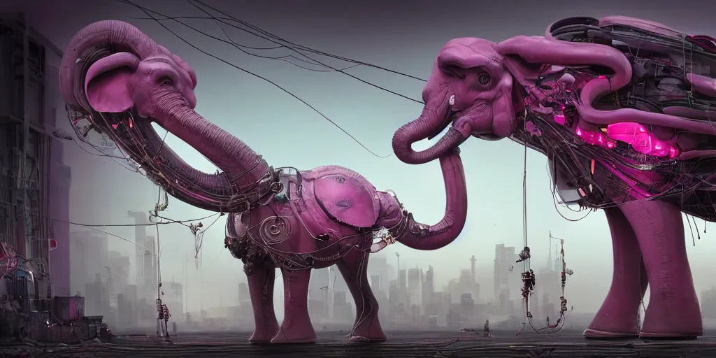 Pink Elephants Everywhere!!!!!!(REMAKE) by TomboyJessie13 on