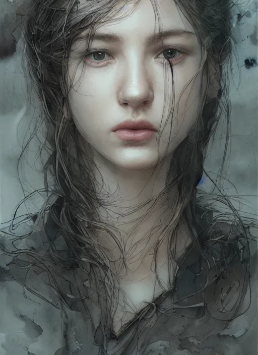 Image similar to portrait, 🙍 👯 🐇 🏖, watercolor, dramatic lighting, cinematic, establishing shot, extremely high detail, foto realistic, cinematic lighting, pen and ink, intricate line drawings, by Yoshitaka Amano, Ruan Jia, Kentaro Miura, Artgerm, post processed, concept art, artstation, matte painting, style by eddie mendoza, raphael lacoste, alex ross