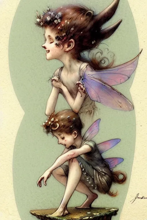 Image similar to (((((1950s fairy . muted colors.))))) by Jean-Baptiste Monge !!!!!!!!!!!!!!!!!!!!!!!!!!!