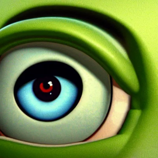 Image similar to Mike Wazowski, 4k