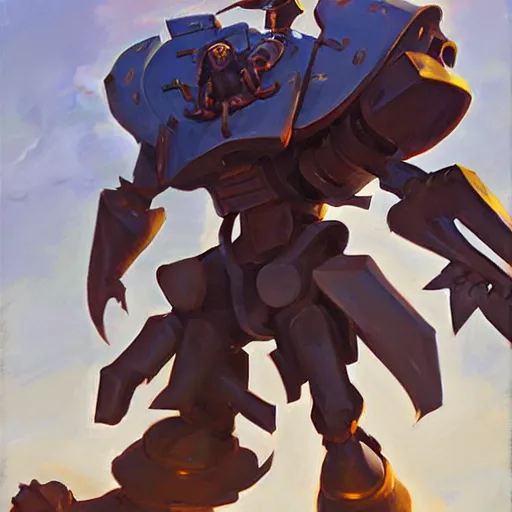 Image similar to greg manchess portrait painting of armored howl from howl's moving castle as overwatch character, medium shot, asymmetrical, profile picture, organic painting, sunny day, matte painting, bold shapes, hard edges, street art, trending on artstation, by huang guangjian, gil elvgren, ruan jia, randy vargas, greg rutkowski