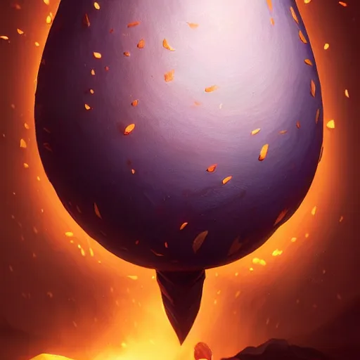 Prompt: epic fantasy dragon egg on a black background, behance hd by jesper ejsing, by rhads, makoto shinkai and lois van baarle, ilya kuvshinov, rossdraws global illumination radiating a glowing aura global illumination ray tracing hdr render in unreal engine 5