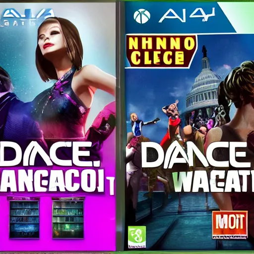 Image similar to dance central Xbox game set in Washington D.C.