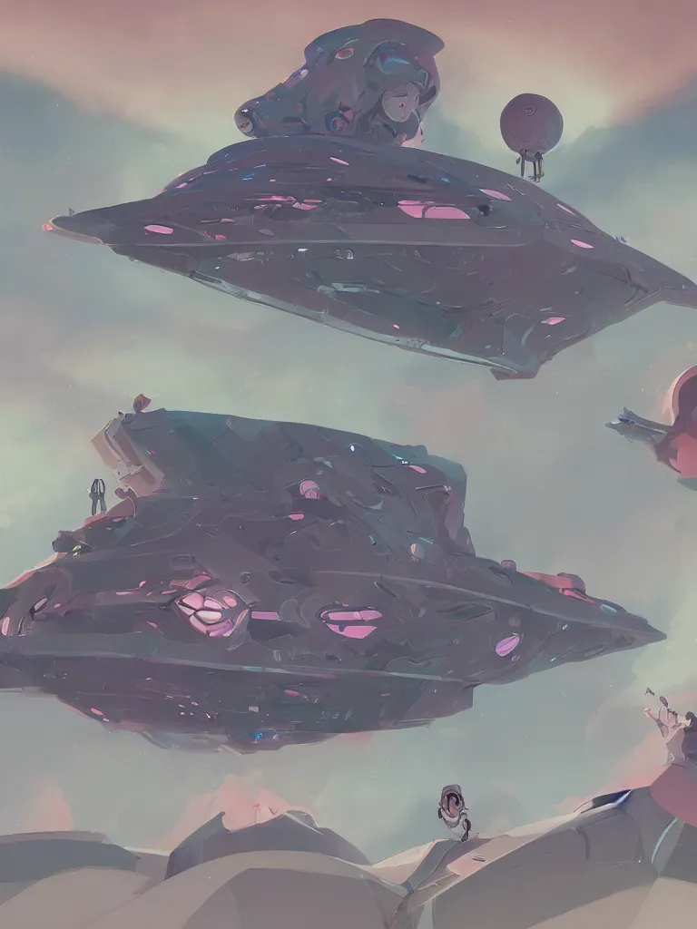 Image similar to dream boy mothership by disney concept artists, blunt borders, rule of thirds