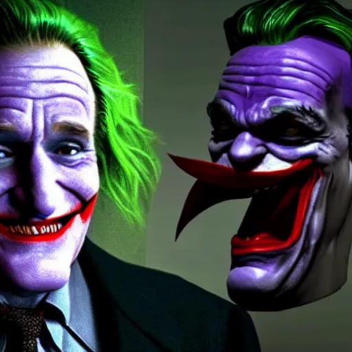 Image similar to (((Robin Williams))) playing The Joker 8k hdr amazing lighting