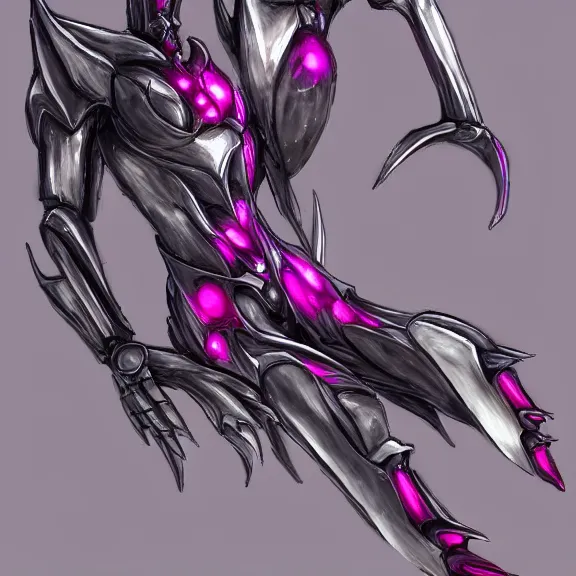 Image similar to very close up foot shot, hyperdetailed elegant beautiful stunning anthropomorphic mecha female dragon showing exquisite sharp dragon soles close to camera, laying on sand, detailed foot shit, sharp claws, sharp silver armor, fuchsia skin, dragon art, warframe destiny fanart, paw art, furry paws, furaffinity, deviantart, octane, ekasportal