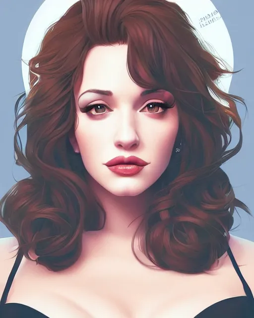 Image similar to a beautiful gina gershon christina hendricks kat dennings dolly parton instagram model by wlop and ilya kuvshinov and artgerm, symmetrical eyes, aesthetic, gorgeous, stunning, alluring, attractive, artstation, deviantart, pinterest, digital art