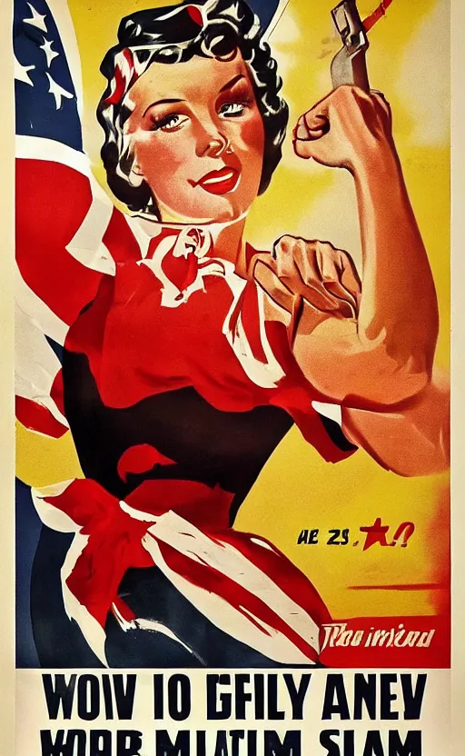 Prompt: ww 2 american propaganda poster from twitter to brainwash people