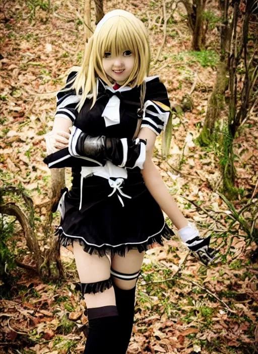 Image similar to misa amane, cosplay