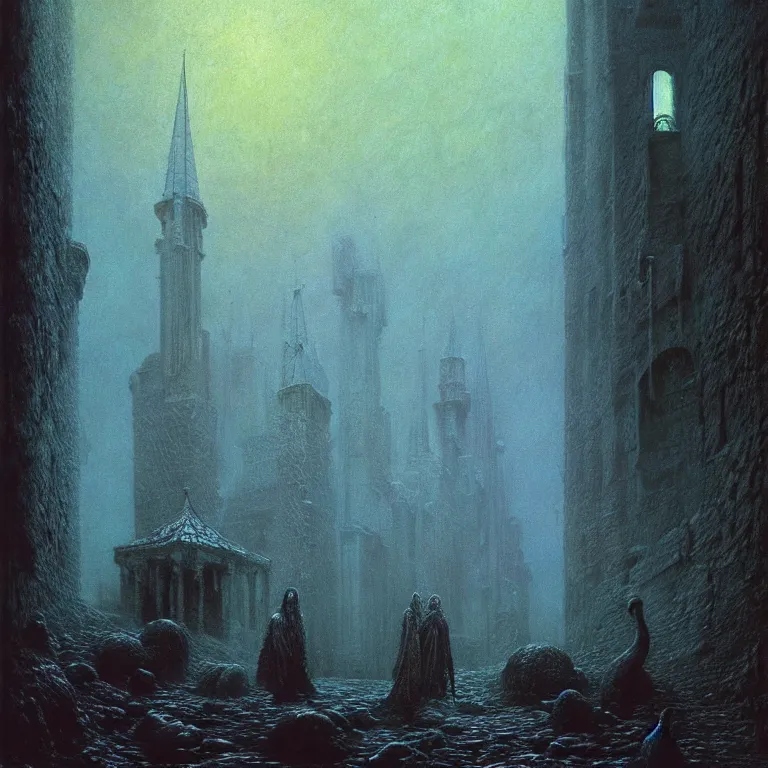 Prompt: a cinematic scene from the istanbul, solidity and eternity, lovecraft, concept art by beksinski and jean delville, dramatic lighting, ultra hd, hdr, 8 k