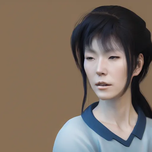 Image similar to portrait of japan woman, 8 k uhd, unreal engine, octane render in the artstyle of finnian macmanus, john park and greg rutkowski