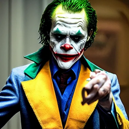 Prompt: Willem Dafoe as the joker