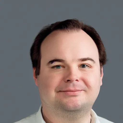 Image similar to rich evans, head and shoulders studio photo