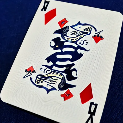 Image similar to blue eyes white dragon playing cards with exodia