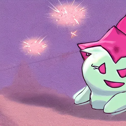 Image similar to clefairy in the shadow isles