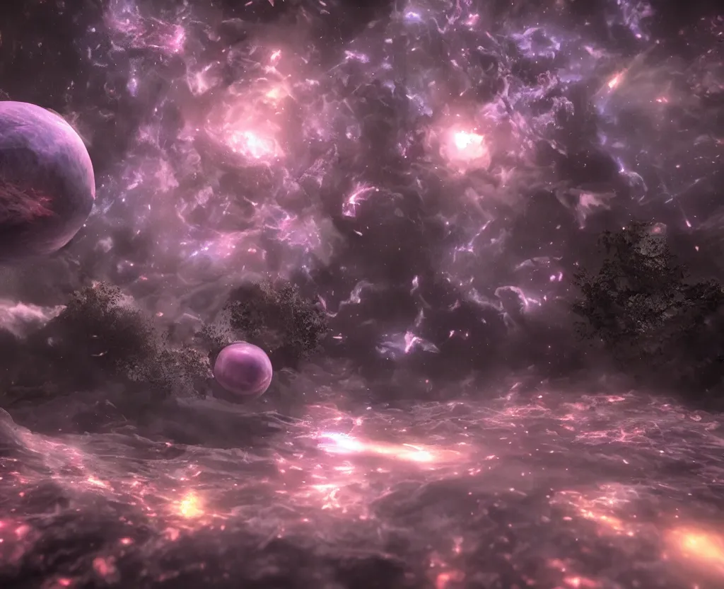 Image similar to cosmic funeral, dream sky, ultra realistic, octane render, unreal engine 5