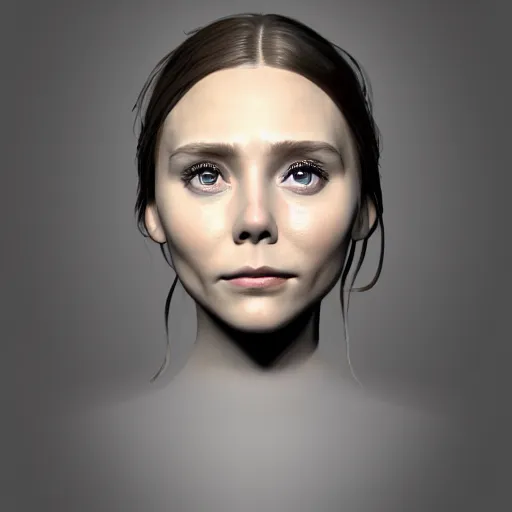 Image similar to [ [ [ human - like anthropomorphic lightbulb ] ] ]!! has an elizabeth olsen face, trending on zbrush, unreal engine 5, cgsociety contest winner, intricate, detailed, 4 k quality, concept art