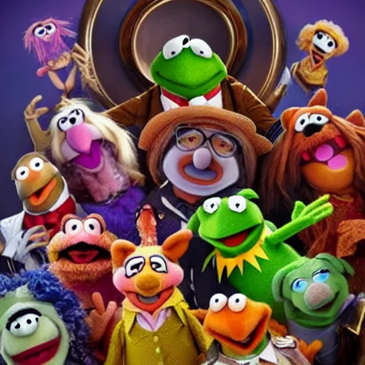 Image similar to the muppets in league of legends