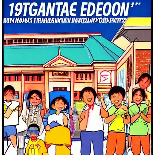 Image similar to 1 9 9 0 s singaporean public education poster