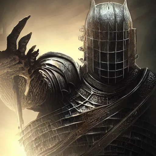 Image similar to portait of a dark souls knight, digital art, digital painting, masterpiece, elegant, hyper realistic, award winning, 8 k, behance, artstation, unreal engine 5, octane render, masterpiece, sharp focus, intricate, ornate