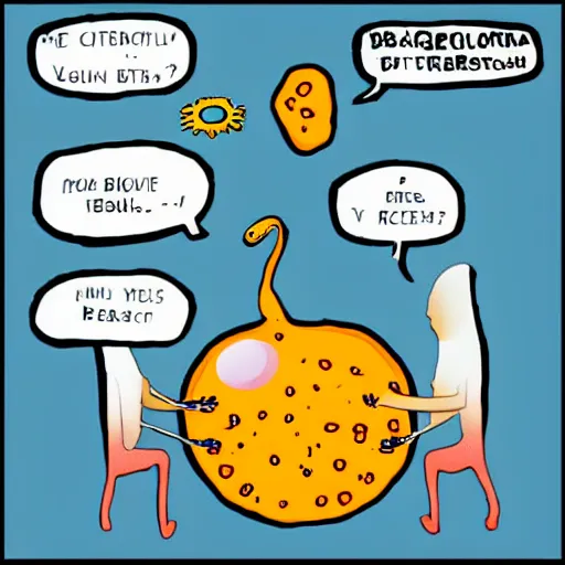 Image similar to strong bacteria cartoon