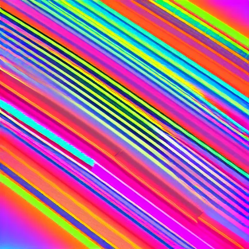 Prompt: giant spectrum bars stretching across the horizon of the ocean, hip hop, vaporwave, abstract, neon, illustration by Liechtenstein, detailed, 4k