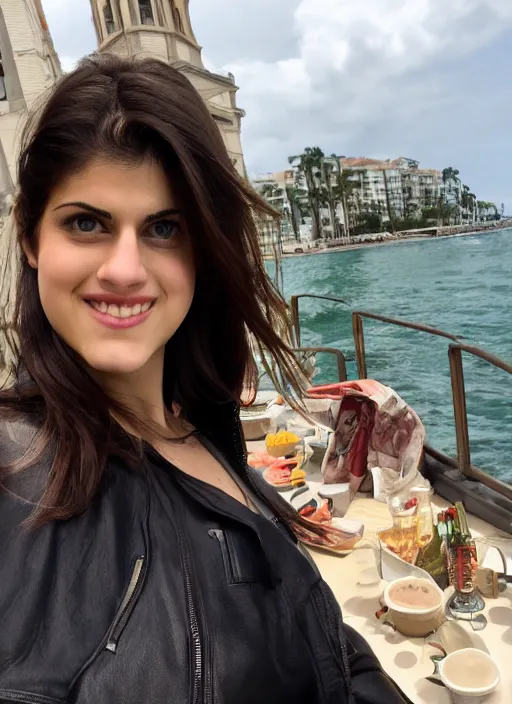 Image similar to first person view of a date with alexandria daddario