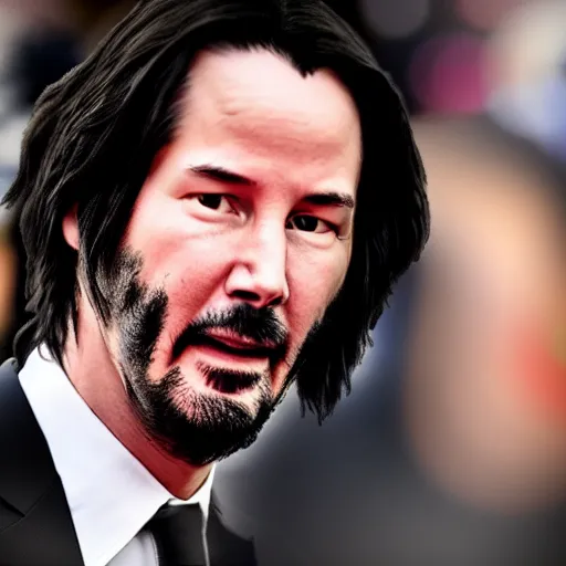 Image similar to several keanu reeves standing next to each other in a row, highly detailed, extremely high quality, hd, 4 k, 8 k, professional photographer, 4 0 mp, lifelike, top - rated, award winning, realistic, detailed lighting, detailed shadows, sharp, no blur, edited, corrected, trending